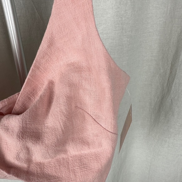 Bec & Bridge Bonnie Cut-Out Pink Crop Top Size 4 NWT - Picture 11 of 16